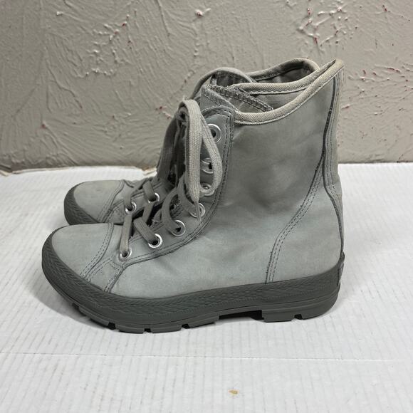 CONVERSE‎ CHUCK TAYLOR HI TOP OUTSIDER BOOTS GREY men’s size 4